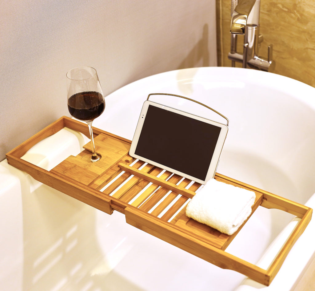 Bamboo Bath Tray